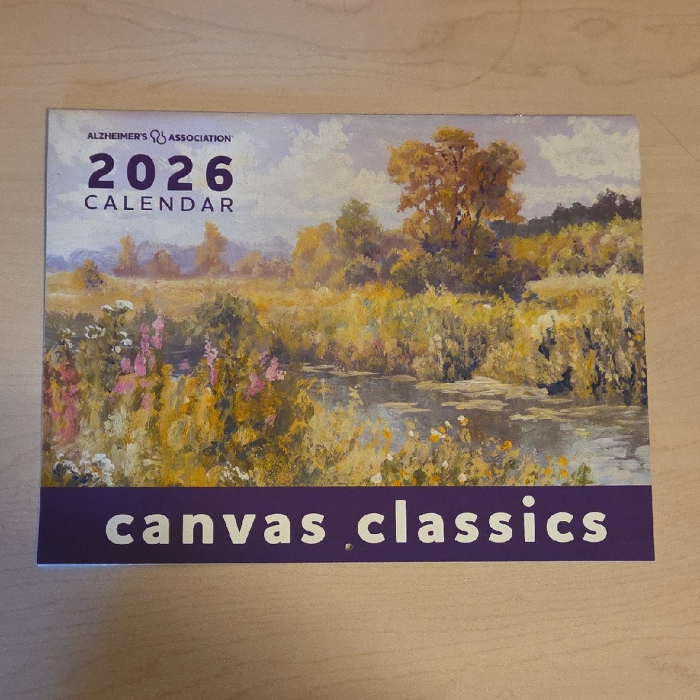 2026 Wall Calendar featuring Canvas Classics